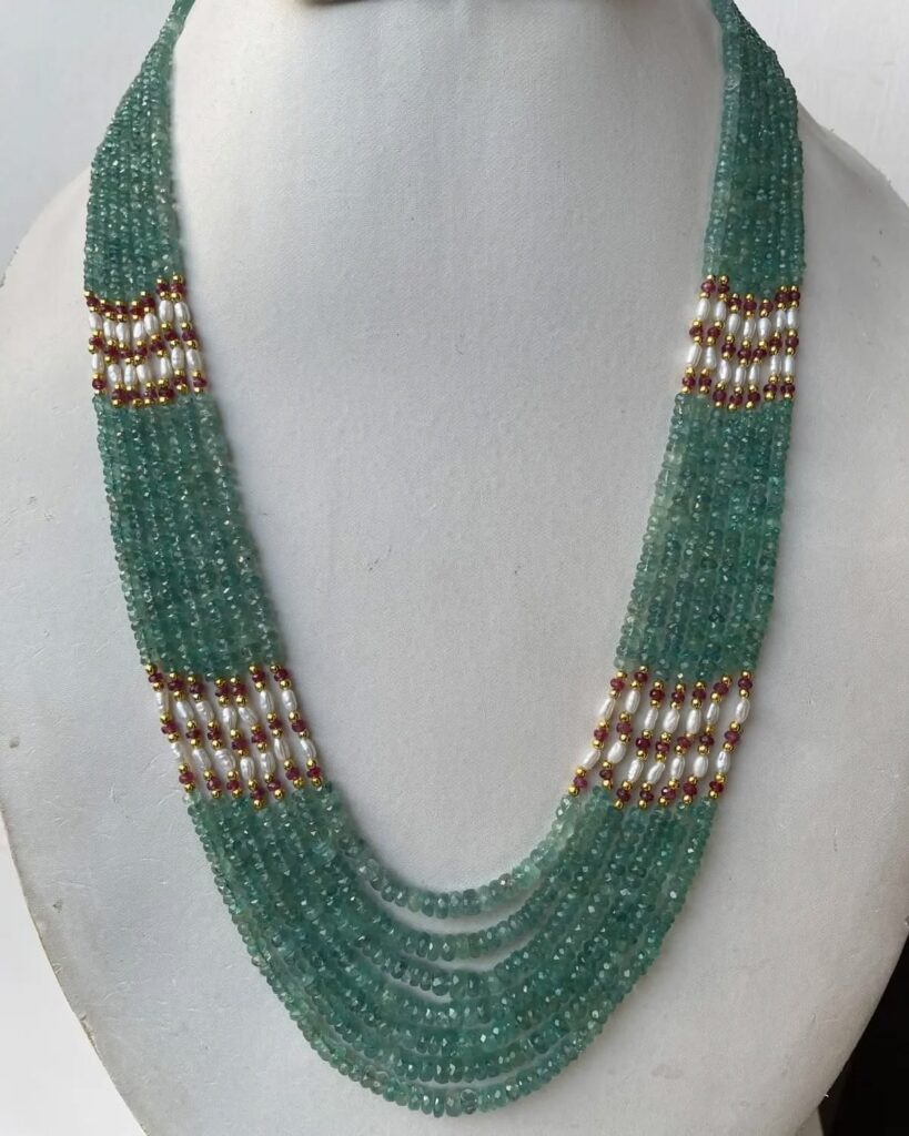 pearl beaded jewellery